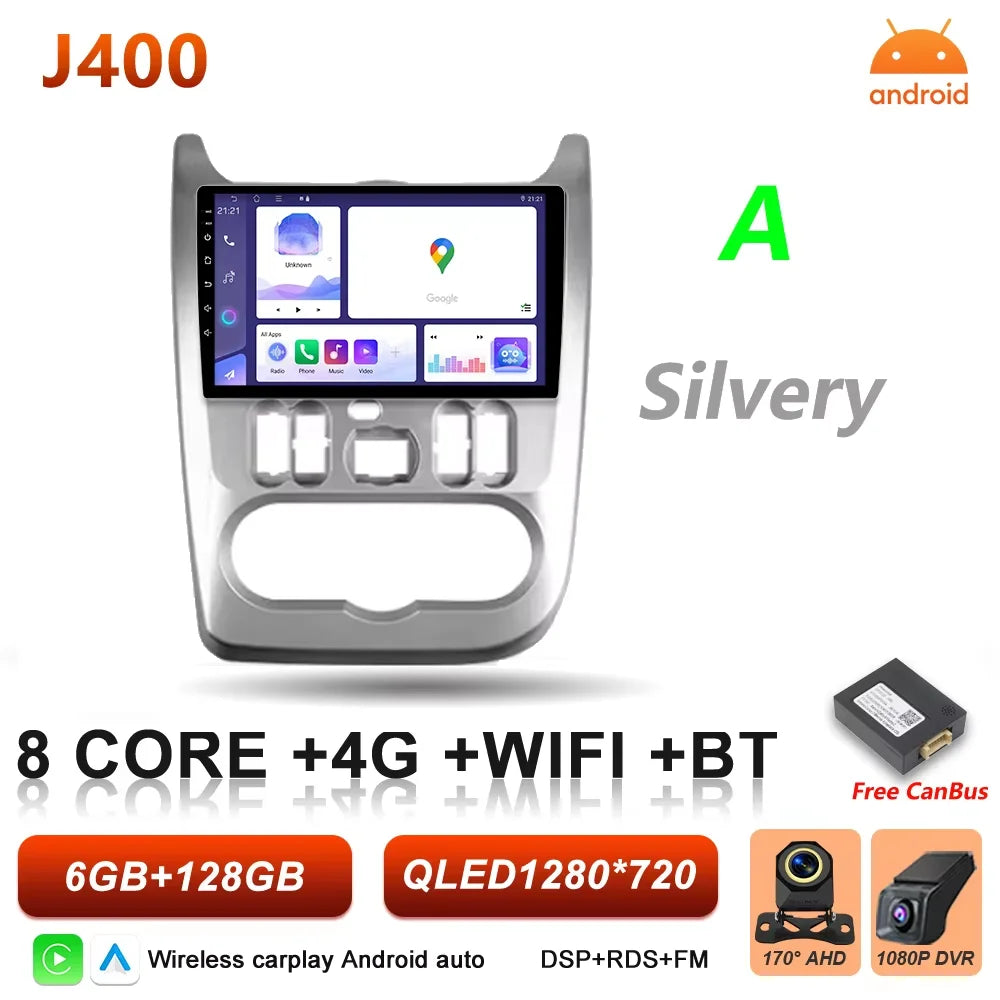 Android Car Screen Add-On Module (DAB+, DVR, TPMS, 360° Camera, OBD)