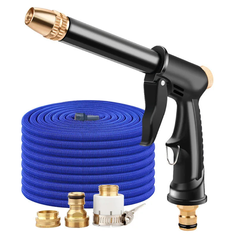High Pressure Water Gun for Car Washing Garden Watering Hose Nozzle Sprinkler Foam Jug Water Faucet Joint Quick Connector