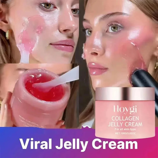 Jelly Face Cream 100g — Collagen Pore Refining Moisturiser