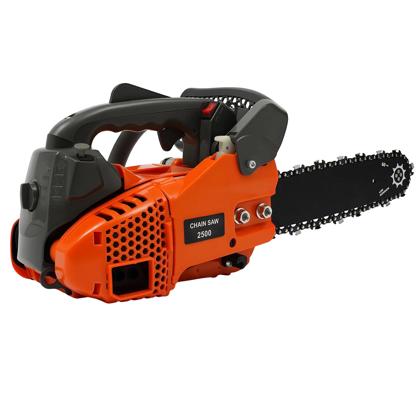 Top-Handle 25.4cc Gasoline Chainsaw – 2-Stroke Engine Logging & Wood Cutting Power Tool