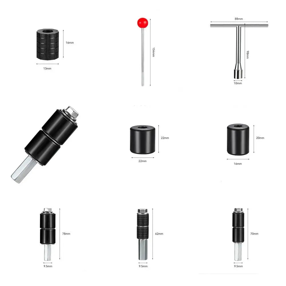 Universal Metal Hot-melt Water Stop Pin 20/25/32 Rubber Water Stop Needle Plugging Kitchen Repair Plumbing Tool Set PPR Pipe