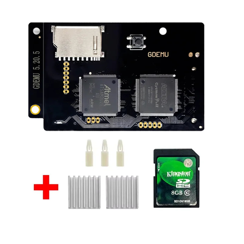 GDEMU V5.20.5 For SEGA Dreamcast Optical Drive Emulation Board and Remote Card Mount Kit DC Console GDU DC VA1 Gdemu Board