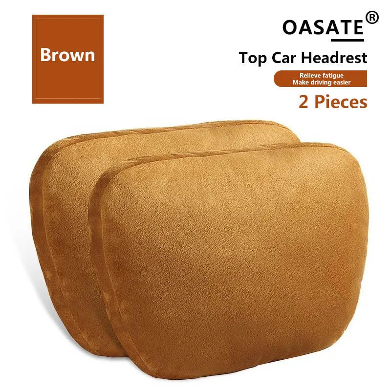 Top Car Headrest Neck Support Seat For Mercedes-Benz Maybach S Class Soft Universal Adjustable Car Pillow Neck Rest Cushion