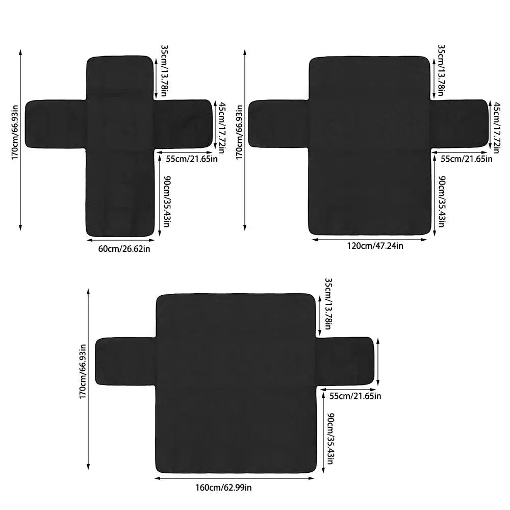 Sofa Cover Quilted Anti-wear Couch Cover for Dog Pet Kids Recliner Armchair Furniture Slipcovers 1/2/3 Seater Protect