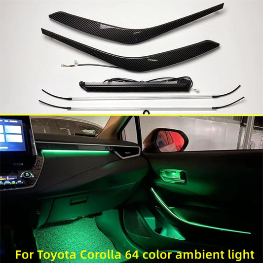 Toyota Corolla 64-Color LED Ambient Door Light Strips