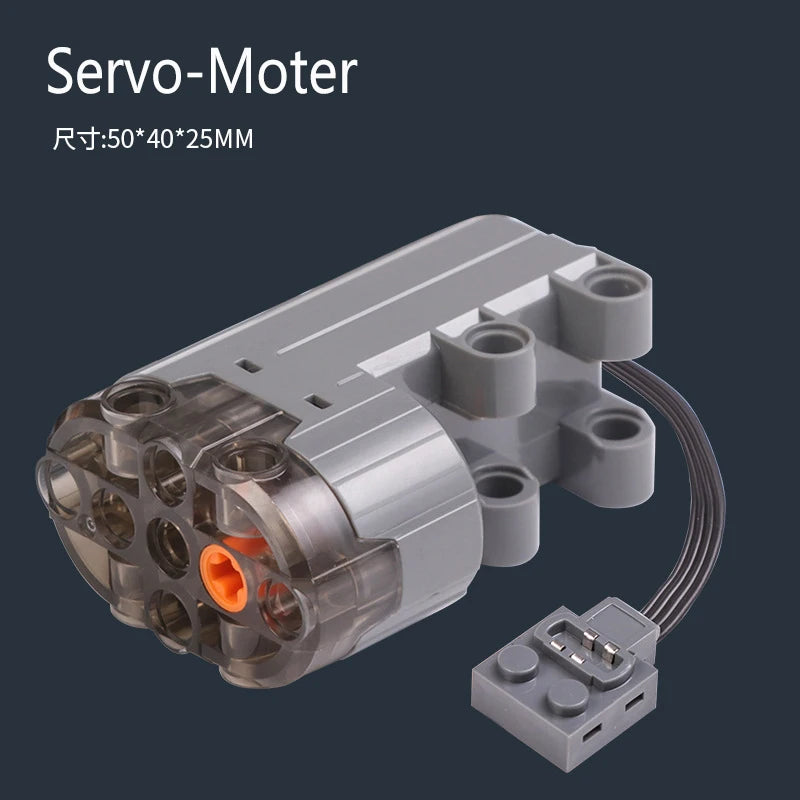 New Technical Motor Parts Building Blocks Power Function PF Model Sets Compatible Tarin Accessories MOC High-tech Bricks
