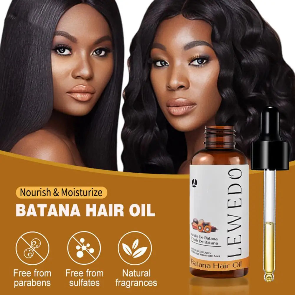 Batana Hair Oil Growth Oil Conditioner For Healthy Hair Strengthen Roots Oil Enhances Hair Anti Hair Loss Repair Roots Hair Care