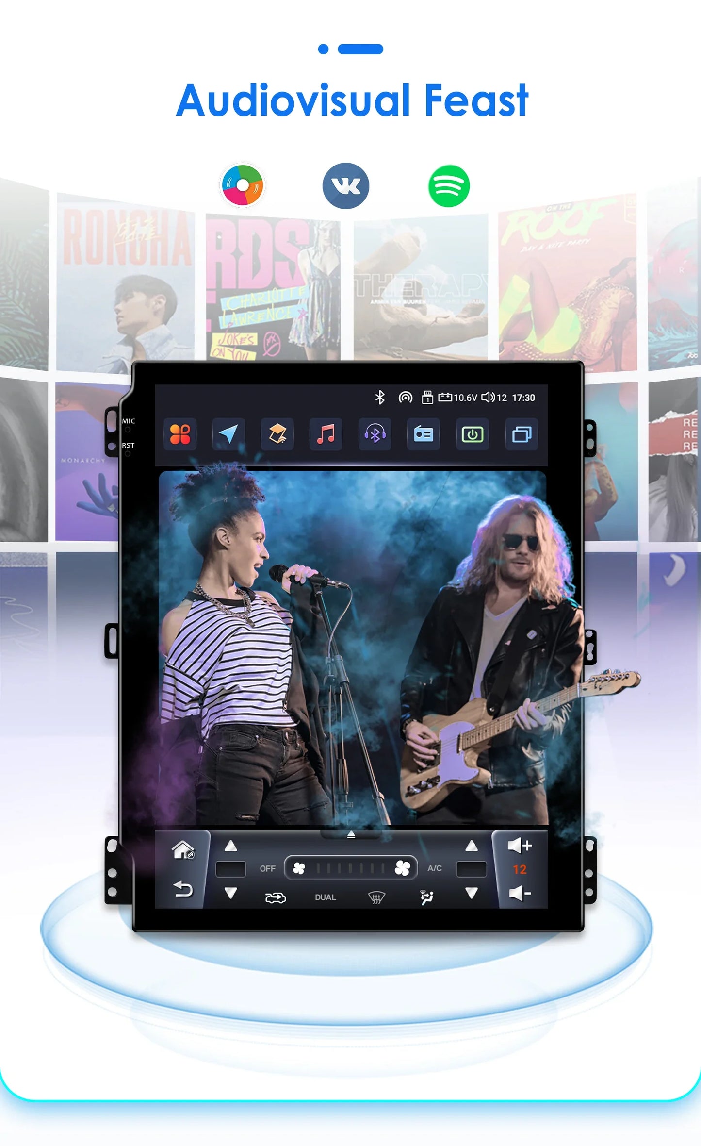 9.7"Android 14 Autoradio for Chevrolet Captiva 2006-2012 multimedia Video player GPS navi Stereo Audio 2din Carplay Touch Screen
