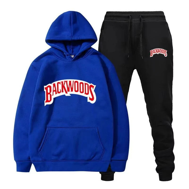 Men's Fleece Hoodie & Jogger Set - Winter Tracksuit - photo 4