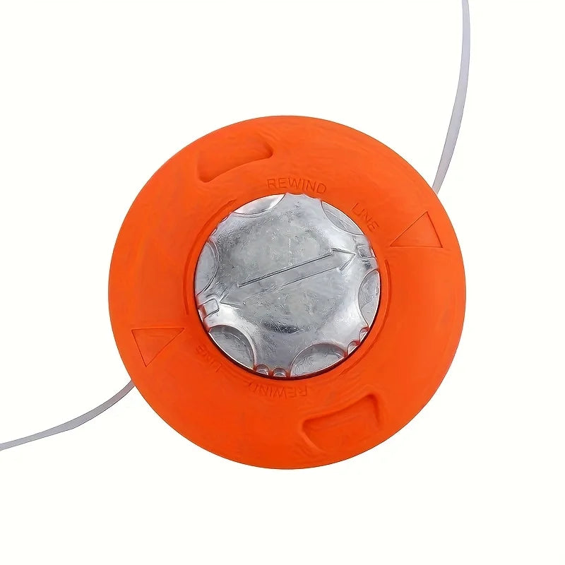 Universal M10 Aluminum Nylon Brush Mower Bump Spool Grass Trimmer 2 Lines Cutter Head Thread Line String Saw Strimmer Garden