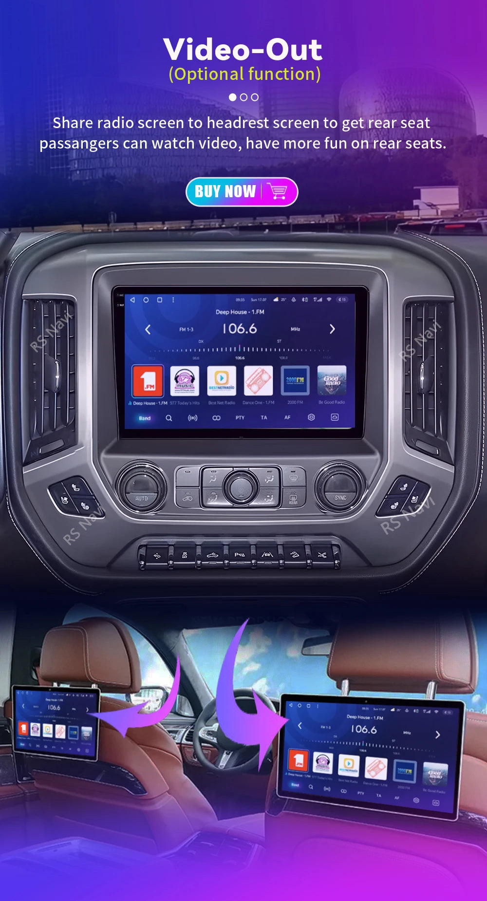Android 16 Carplay Auto Car Radio Multimedia For Chevrolet Silverado 3 GMTK2 2014 2015 2016 2017 2018 Autoradio Stereo Head Unit
