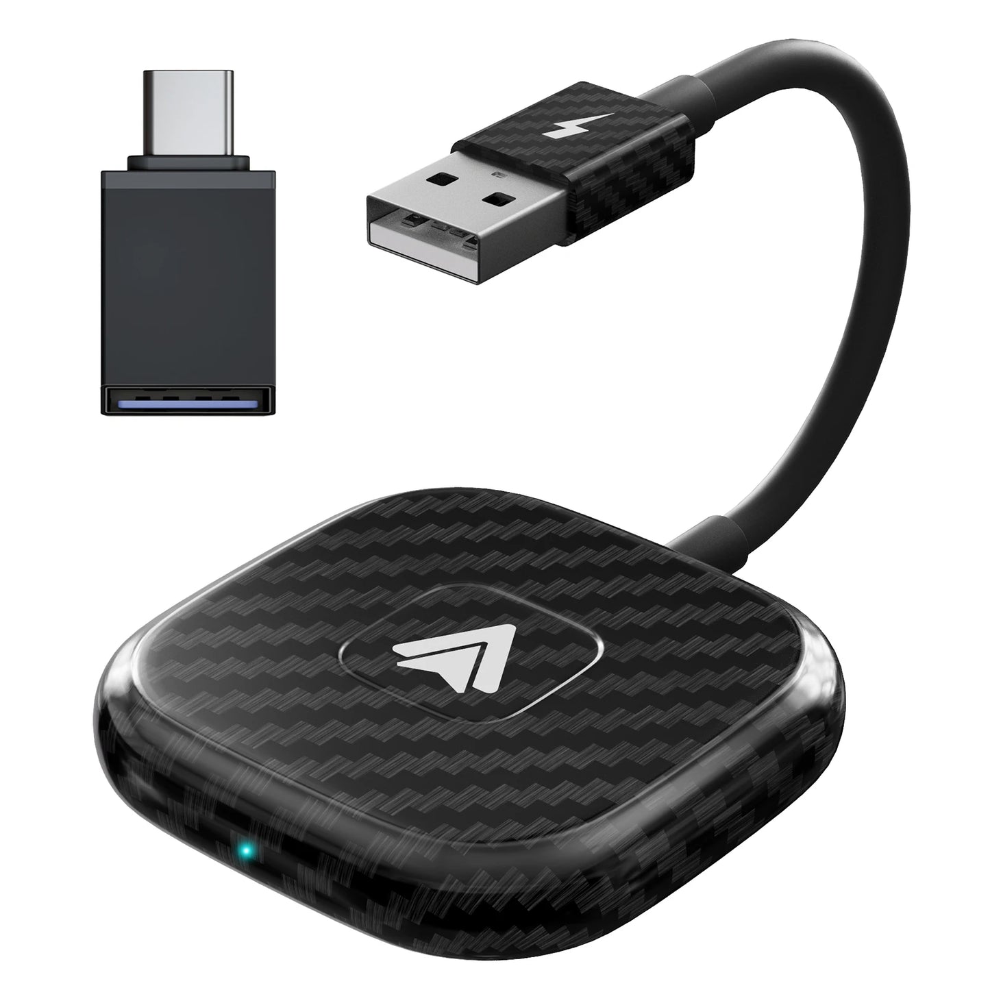 Wireless CarPlay & Android Auto Dongle — Converts Wired to Wireless, Plug and Play for iPhone & Android
