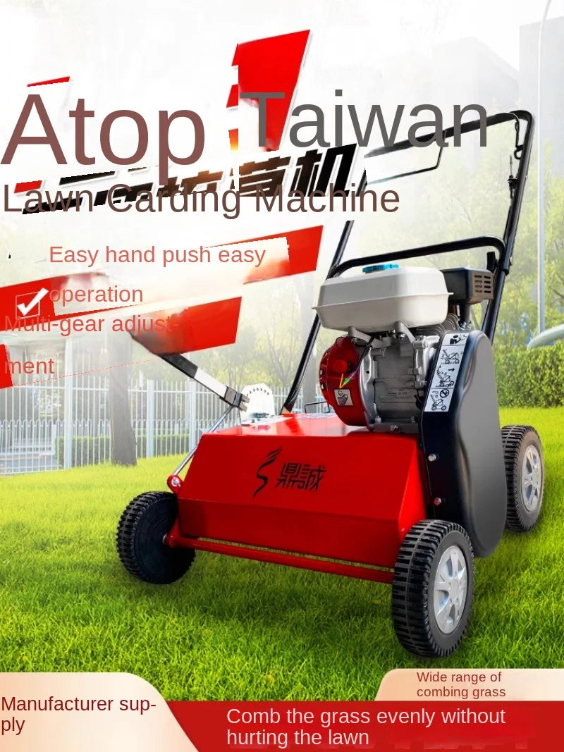 weed combing and cleaning machine