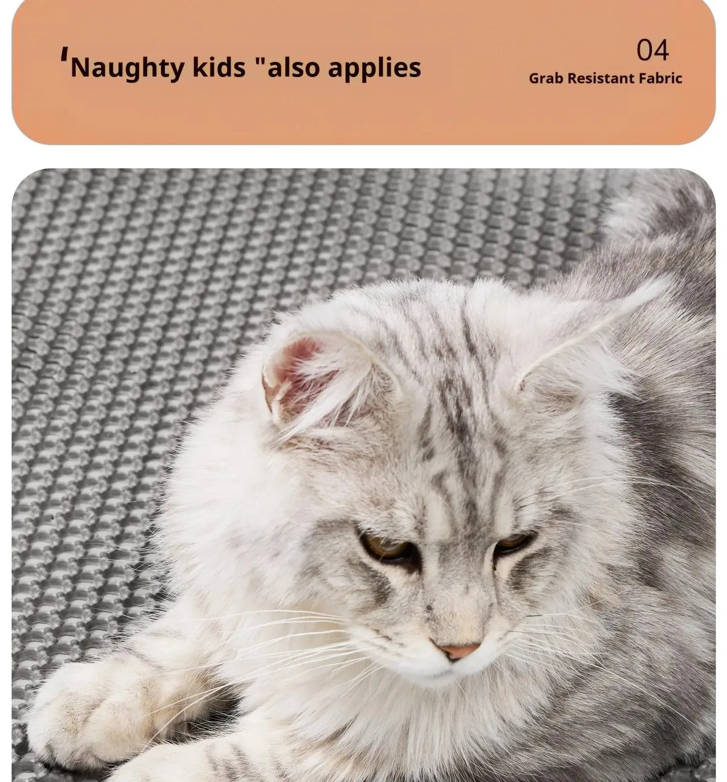 Double-layer large cat litter mat, an anti-splash mat for cat litter boxes, a filtering mat and sand leakage mat, a cat product