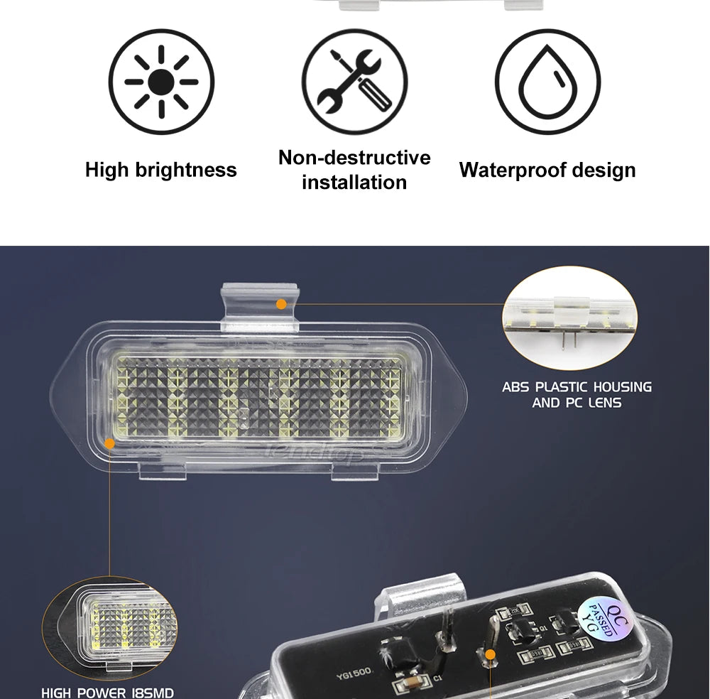 LED Under-Mirror Puddle & Signal Lights — Chevrolet Silverado 1500, Avalanche & GMC Sierra / Cadillac Escalade