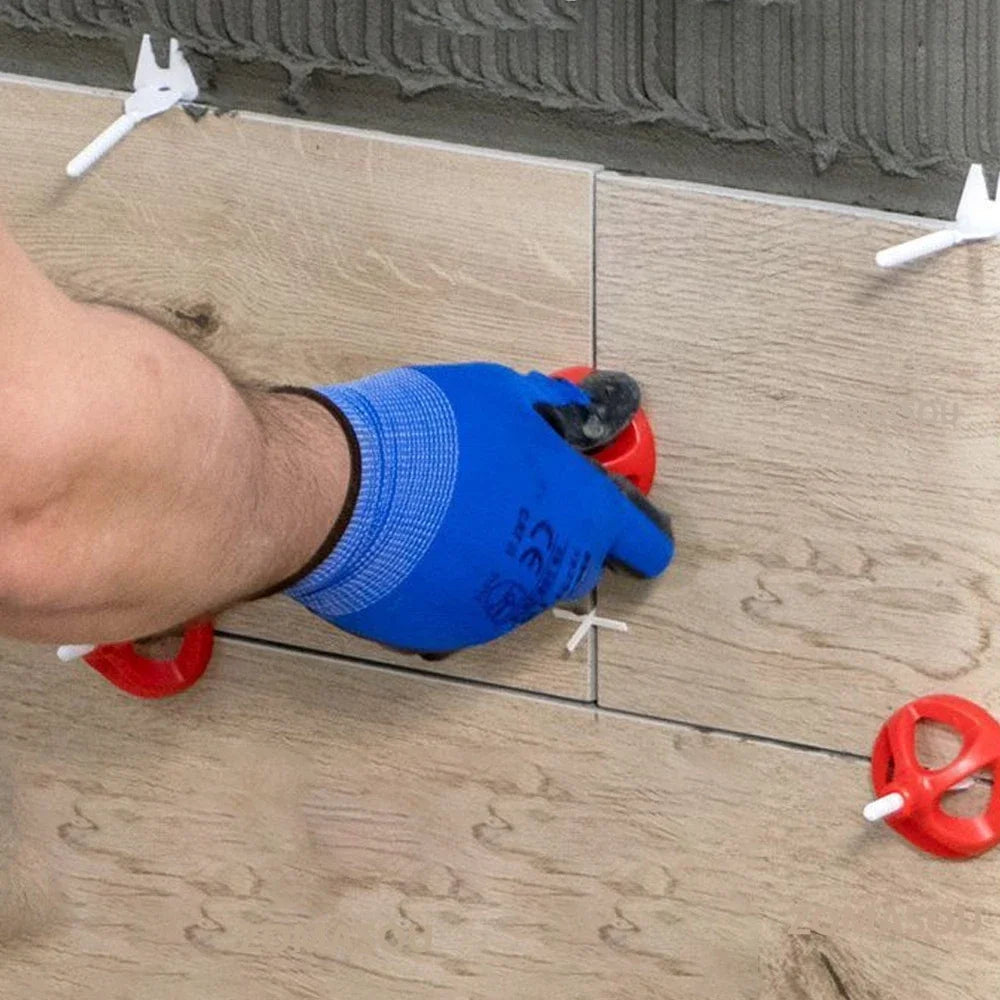 Tile Leveling System 600 Pc, Spiral Clips Spacers & Wedges
