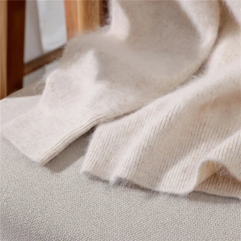 Women's Soft Knit Crew Neck Sweater, Basic Pullover