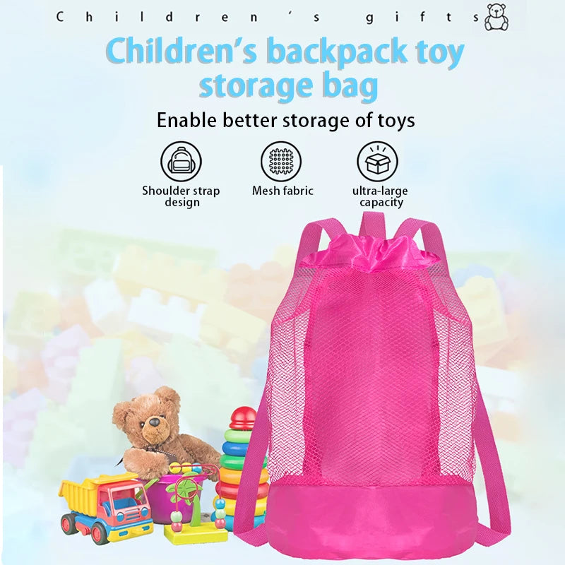 Outdoor Beach Bag Beach Toy Storage Bag Swimming Suit And Miscellaneous Storage Bag Shoulder Carrying Storage Bag Tourist Beach