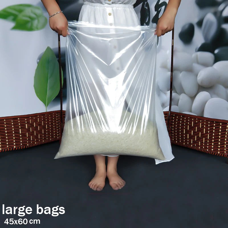 Clear Thick Zip Lock Ziplock Storage Bags Heavy-Duty Transparent Plastic Zip Package Small Jewelry Packing Reclosable Poly Pouch