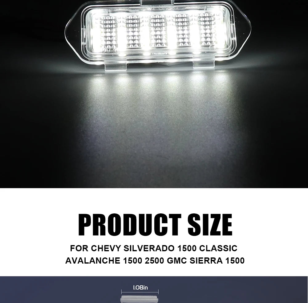 LED Under-Mirror Puddle & Signal Lights — Chevrolet Silverado 1500, Avalanche & GMC Sierra / Cadillac Escalade
