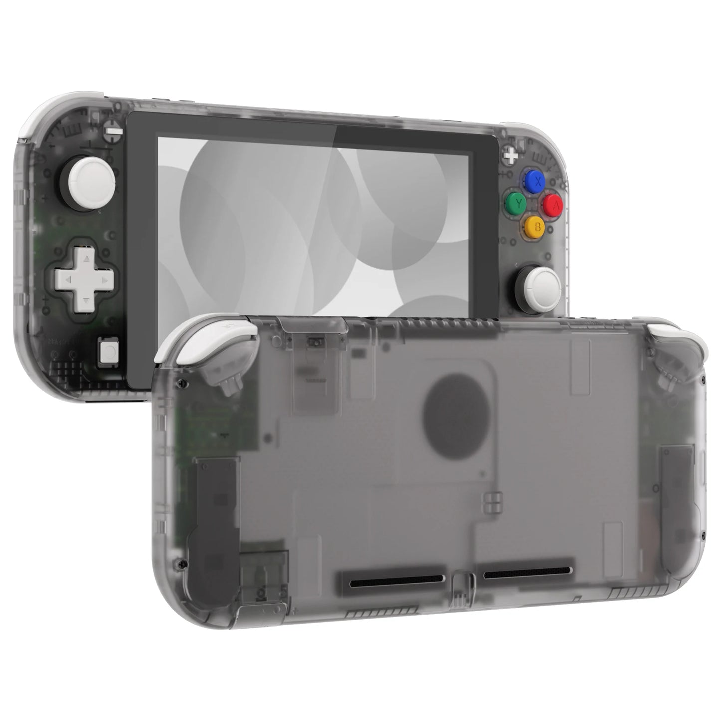 eXtremeRate Replacement Handheld Controller Housing Custom Shell with Screen Protector & ABXY Buttons for Nintendo Switch Lite