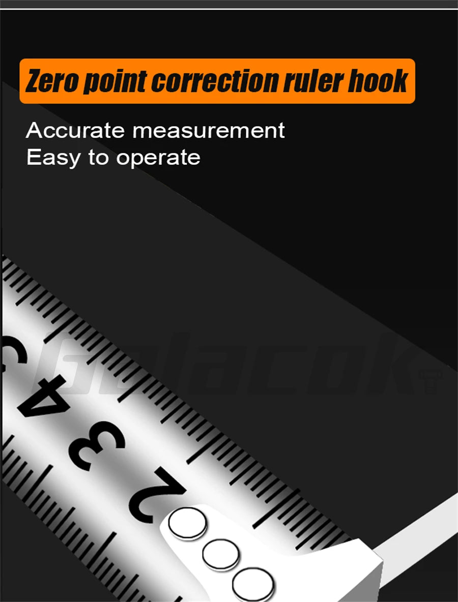 3/5/7.5/10 meter tape measure Anti-drop stainless steel tape measure site construction meter measure puller rule Measuring Tools