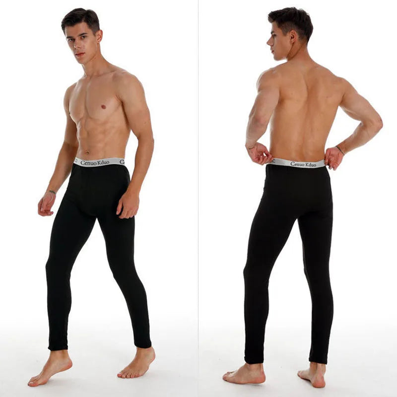Men's Thermal Long Johns - Warm Winter Base Layer Leggings