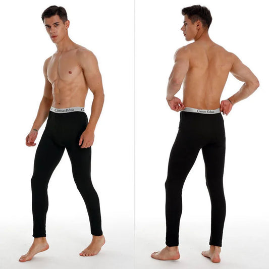 Men's Thermal Long Johns - Warm Winter Base Layer Leggings