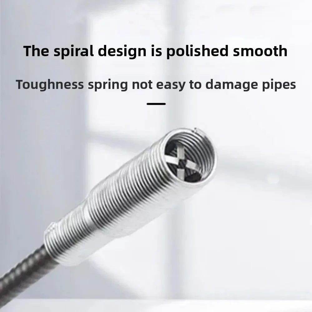 Pipe Unblocker Uncover Pipes Heavy Duty Four Jaw Opener Manual Clamping Drain Cleaner Telescopic Sewer Dredging Tool