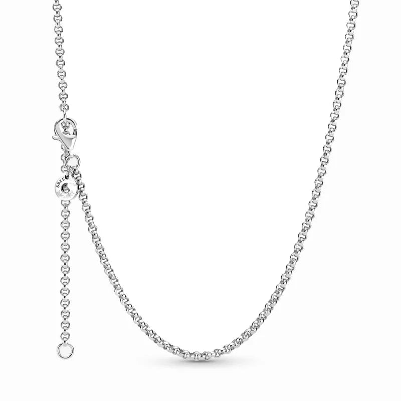 925 Silver Heart & Bow Necklace - Exquisite Women's Jewelry Gift