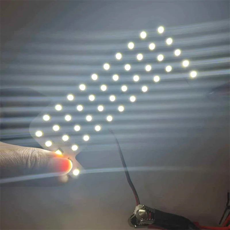 For Toyota C-HR CHR 5Pcs/set 12V White LED Interior Reading Lights 6000K LED Light Ceiling Interior Signal Lamp