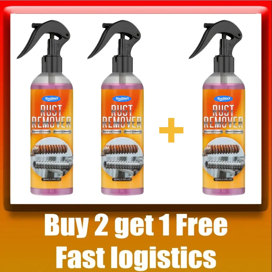 Multifunctional car rust remover used for removing rust providing surface protection on car brake pads iron metal surface 1/3PCS