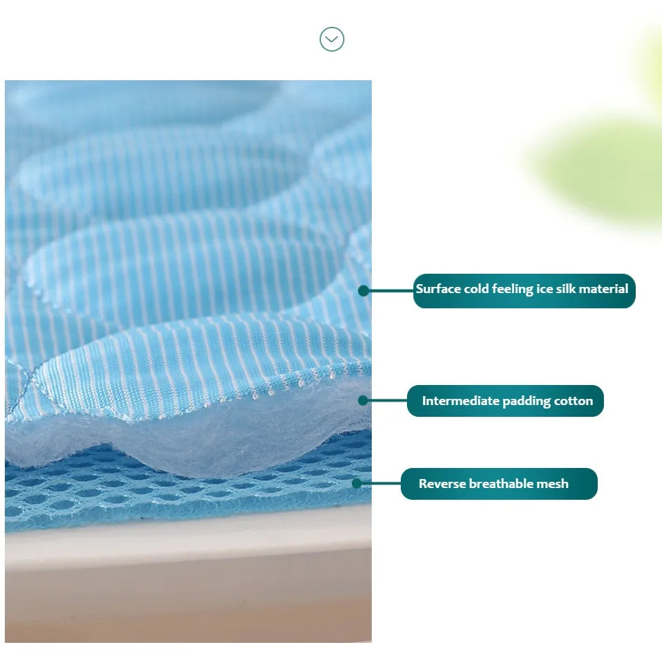 Dog Cooling Mat – Extra Large Summer Pet Cold Bed for Small & Large Dogs & Cats | XS–2XL (6 Colors)