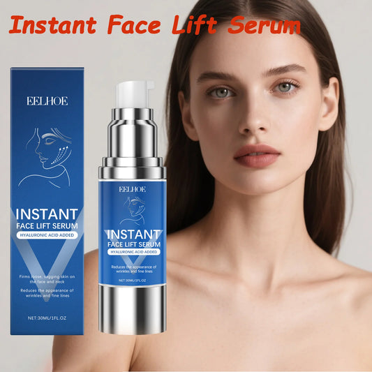 Instant Face Lifting Serum Firming Anti-Wrinkle Deep Moisturizing Brightening Smoothing Fade Fine Lines Tightening Essence