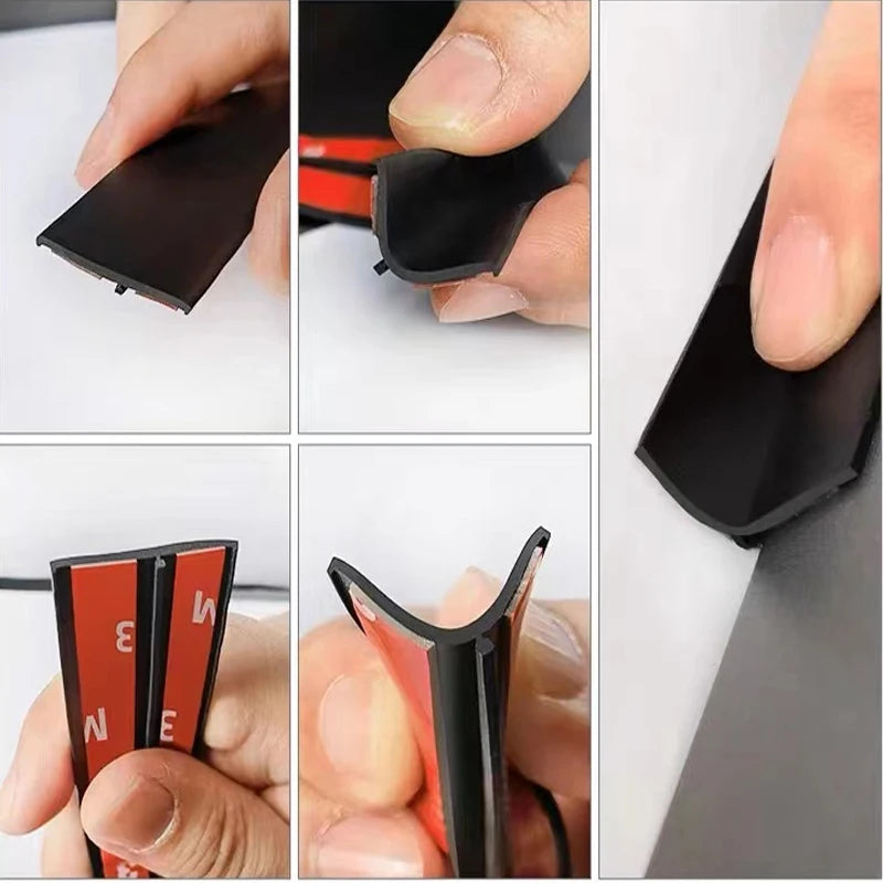 Rubber Car Door and Window Seal Strip - 14, 19 or 30 mm - view 2