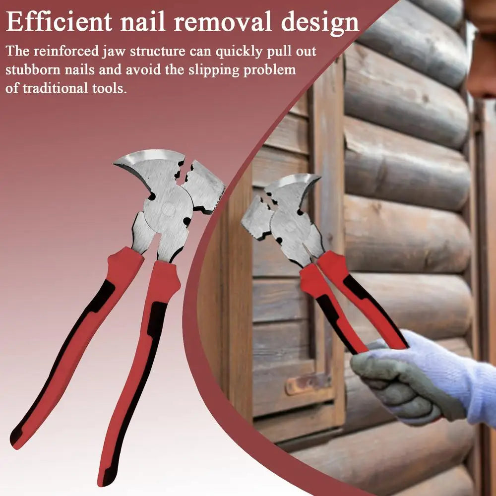 Fence Pliers Heavy Duty Fencing Pliers Wire Cutter Tool Heavy Duty Multifunctional Hand Tools With Hammer Head Nail Puller For