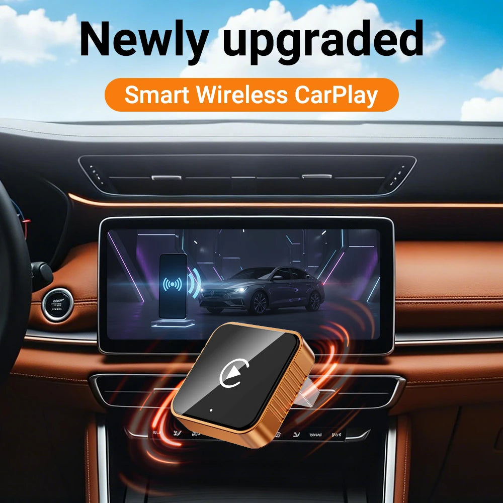 2-in-1 Wireless CarPlay & Android Auto Smart Box (5GHz)
