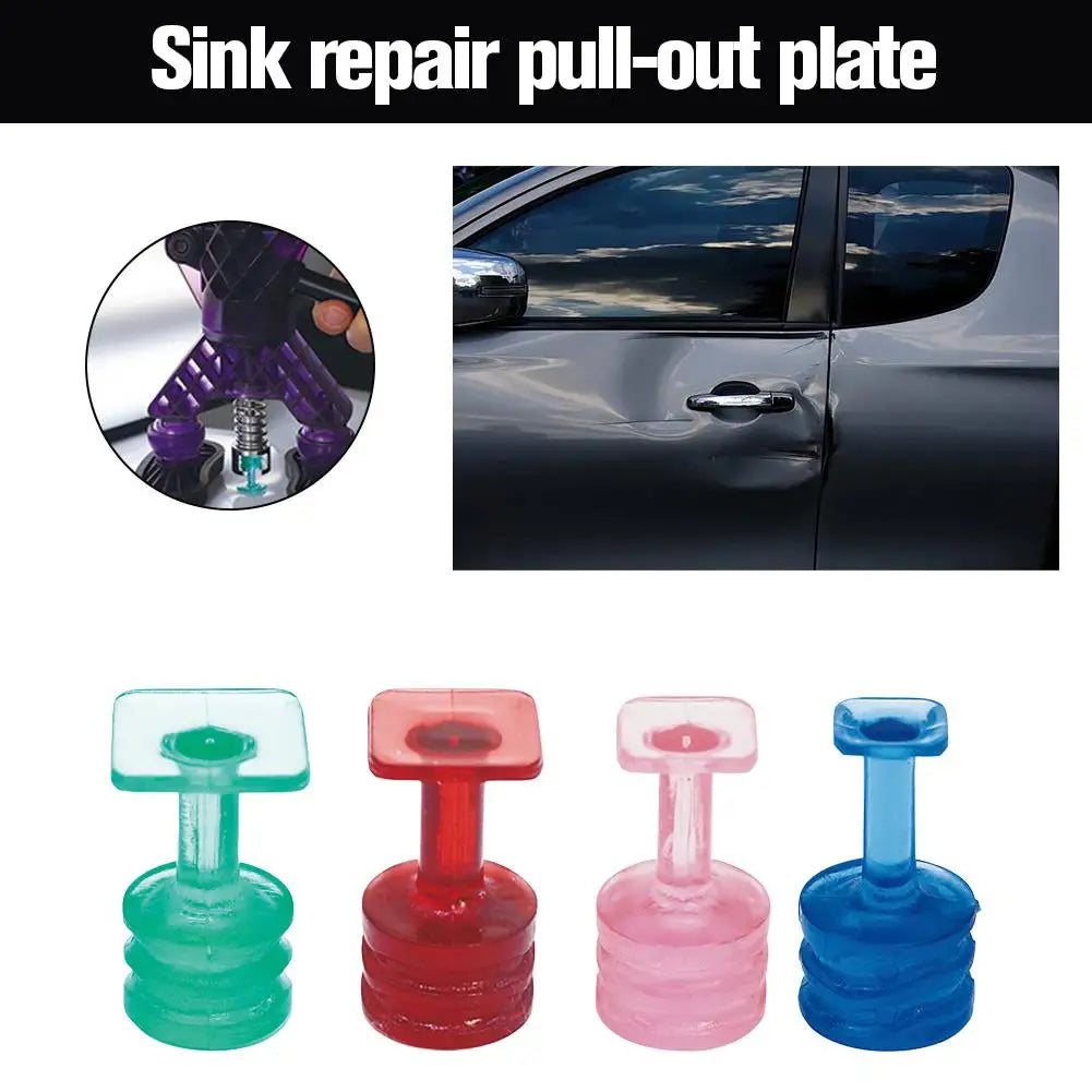 10/40pcs Glue Tabs Dent Removal Tools Dent Removal Tool Auto Paintless Dent Repair Glue Tabs Auto Maintenance Tools For Car Body