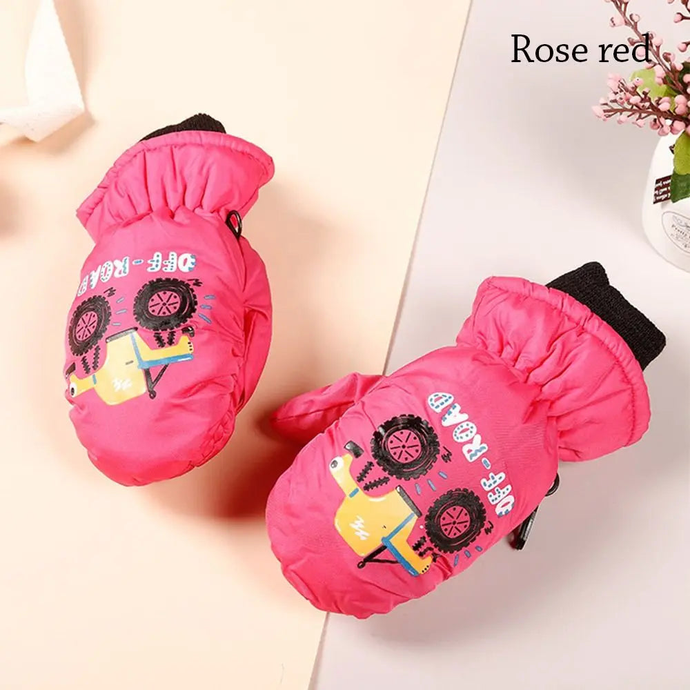 Toddler Cartoon Bunny Mittens - Warm Full Finger Gloves 0-5 Years - photo 11