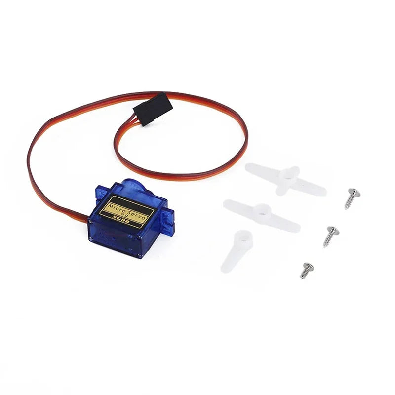 1-10Pcs SG90 9G Miniature Servo Motor Fixed-Wing Micro Gear Servo Motor 180/360 Degrees for RC Helicopter Aircraft Airplane
