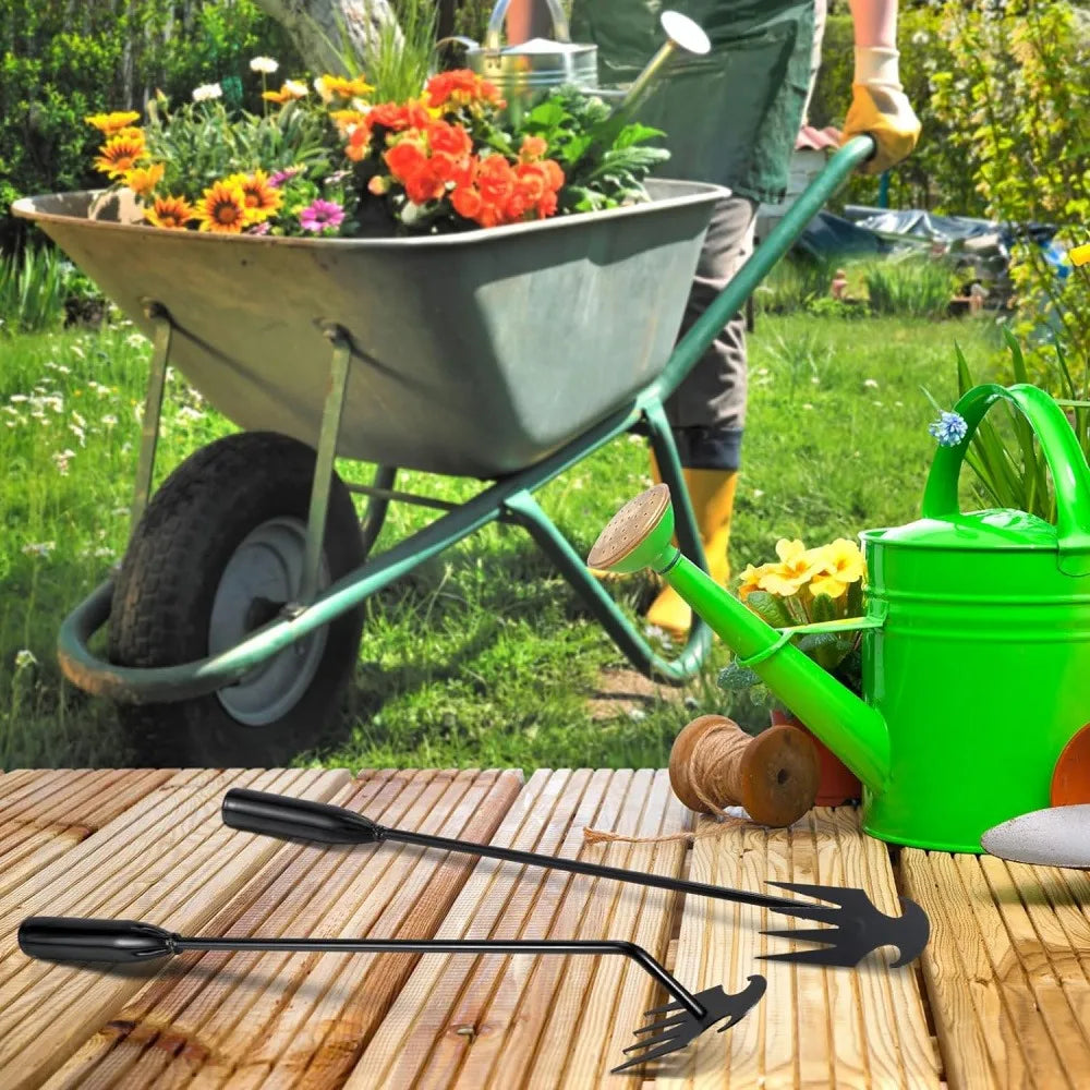 1pc Gardening Hand Weeder Tools, 2025 Upgrade Weed Removal Tool Weeding Artifact Uprooting Weeding Tool 4 Teethes Dual Purpose