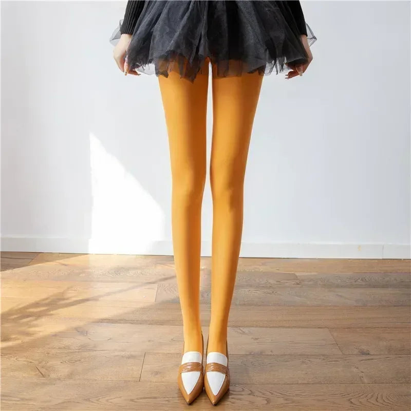 Women's Stretch Tights in Many Colors, One Size