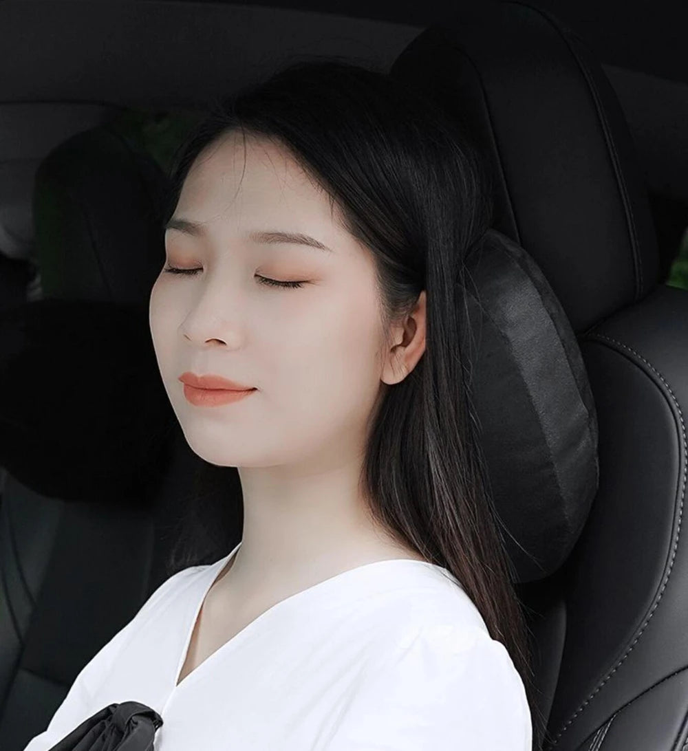 Tesla Car Headrest Neck Pillow – Head & Neck Support for Model 3, S, X, Y & Juniper