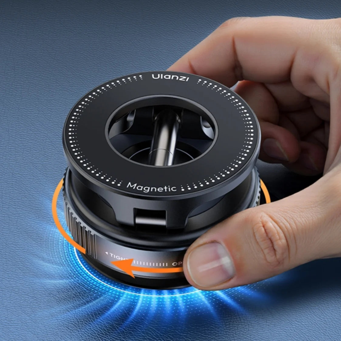 Original Ulanzi SK-25 Phone Holder Vacuum Suction Cup MagSafe Magnetic Attraction Vehicle Mounted Phone Stand Magnetic Ring