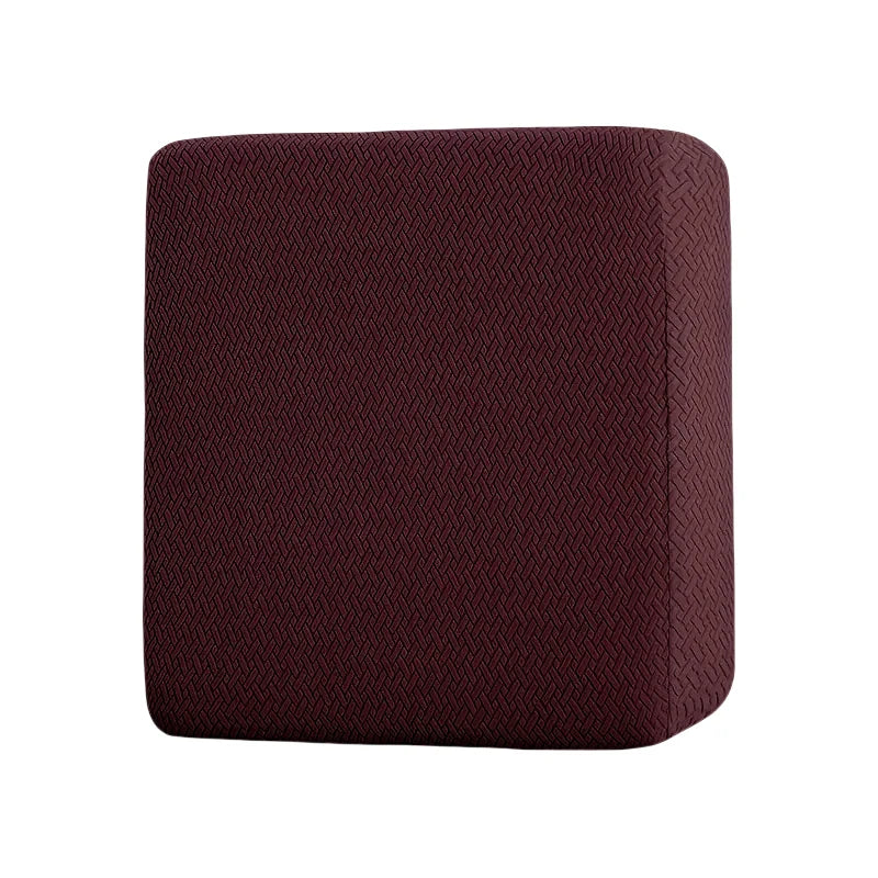 Jacquard Sofa Cushion Cover Protector Solid Color Stretch Removable Sofa Seat Slipcover for Bedroom Office Living Room Home