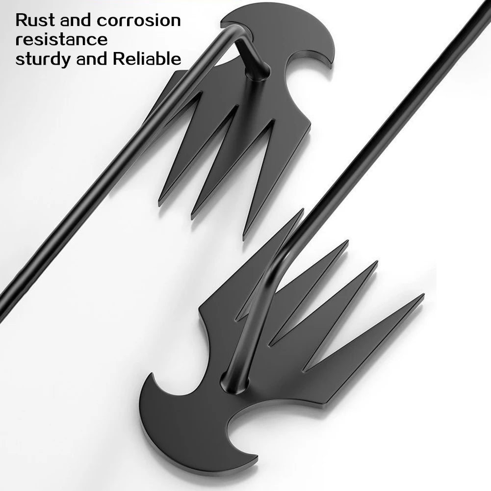 2-in-1 Garden Hoe Cultivator & Weed Puller – Heavy-Duty Rust-Resistant Gardening Tool with Handle
