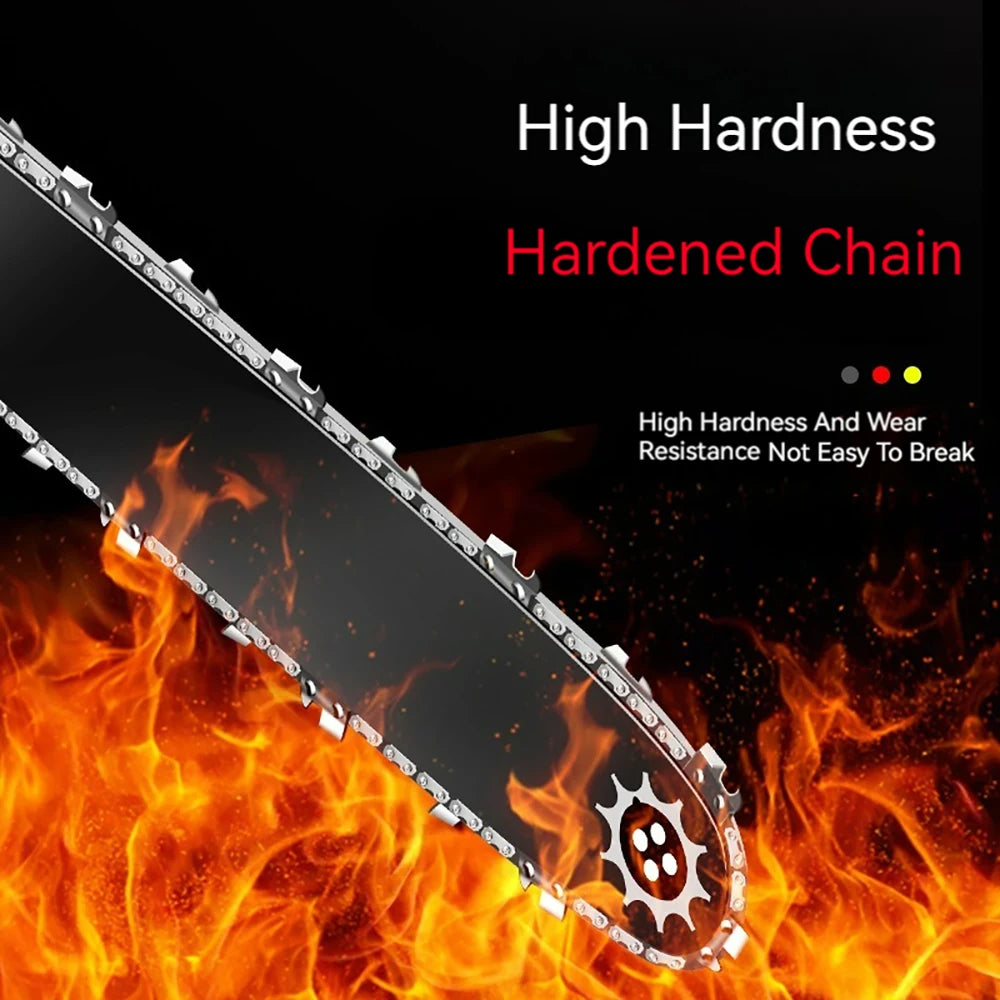 20" Professional Gas Chainsaw 76DL Chain 0.325" Pitch 0.058" Guide Tooth Top-quality Alloy Rounded 20 inch Gasoline Chainsaw Set