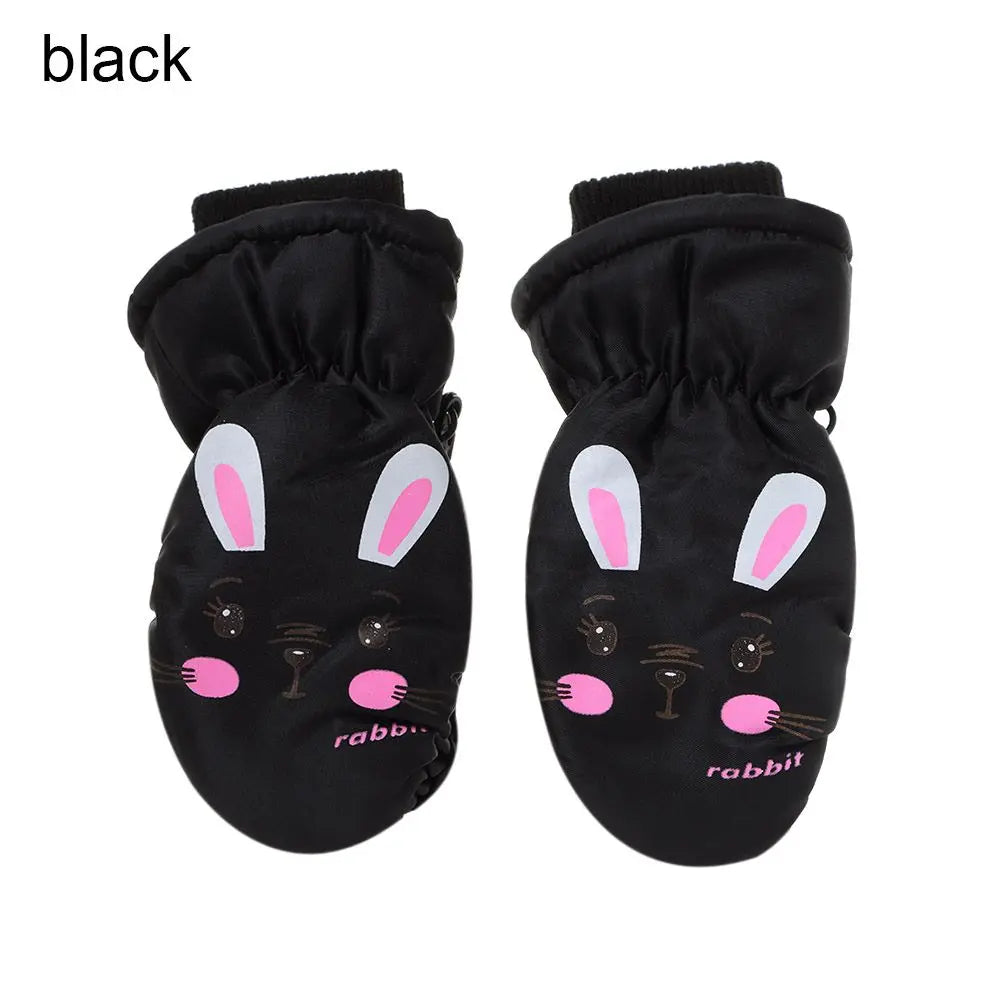 Toddler Cartoon Bunny Mittens - Warm Full Finger Gloves 0-5 Years - photo 12