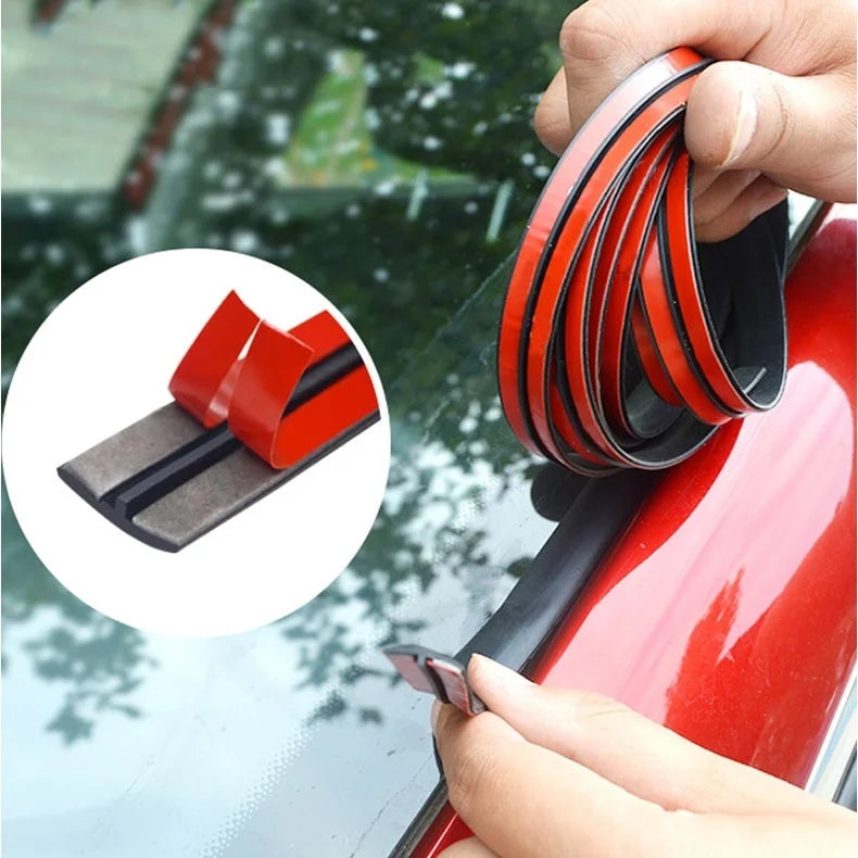 T-Shape Windshield and Sunroof Seal Strip, 2 m Roll - view 7