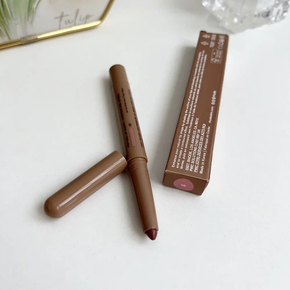 Brand Skin Peptide Lip Shape Pen Lip Liner Long Lasting Lip Tint Pencil Pen Makeup Lipstick Powder Blusher Gloss Rouge Makeup